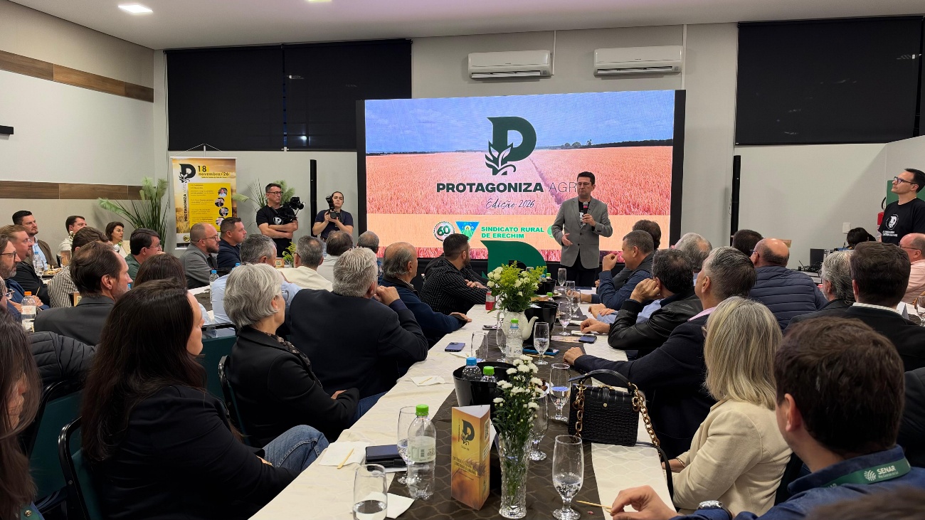 Lançamento do Protagoniza Agro 2026 - Sindicato Rural de Erechim